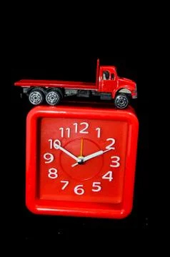 Time transportation concept Stock Photos
