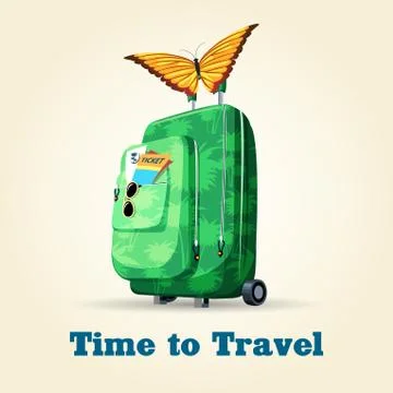 Time to Travel Illustrazione stock