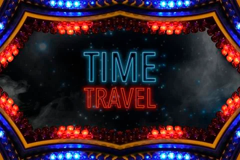 Time travel Stock Illustration