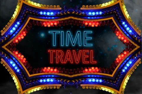 Time travel Stock Illustration