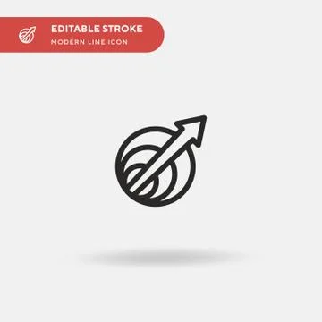 Time Travel Simple vector icon. Illustration symbol design template for web m 스톡 일러스트