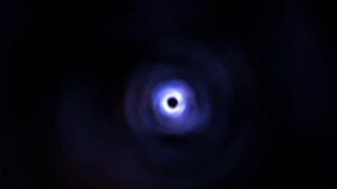 Time Tunnel Clouds Vortex with Blur (Unstable, Moving) Stock Footage 98535177