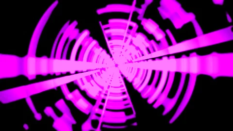 Time Tunnel Solar Beam Background abstract loop psychedelic, purple 4K 30p Stock Footage 300793512