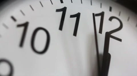 Time twelve o clock Stock Footage 1183477