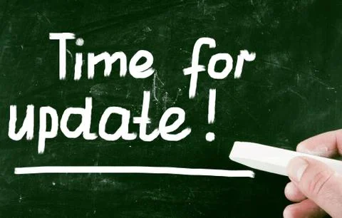 Time for update! 库存插图