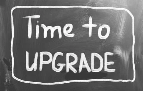 Time to upgrade concept イラスト素材
