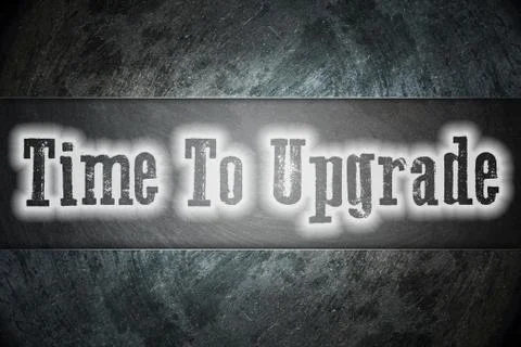 Time to upgrade concept イラスト素材