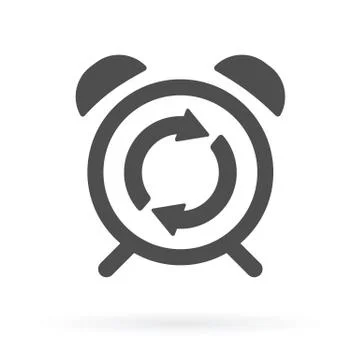 Time to upgrade icon Stock Illustration