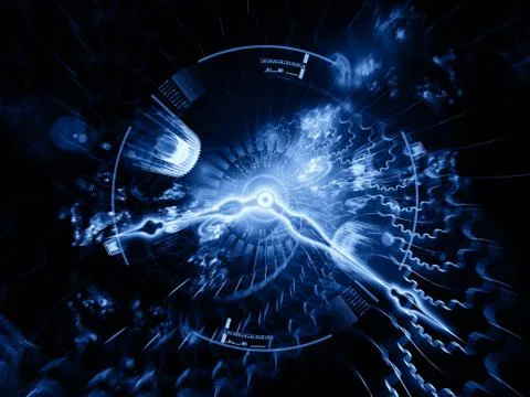 Time Vortex Stock Illustration