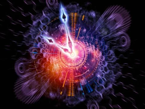 Time Vortex Stock Illustration