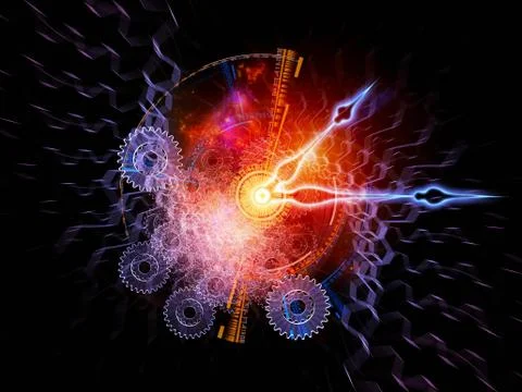 Time Vortex Stock Illustration