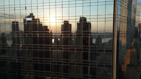 Time Warner Center closeup 2.7K Stock Footage 208469490