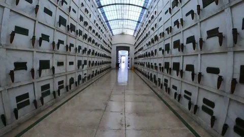 Time-warp Mausoleum Video stock 150510156