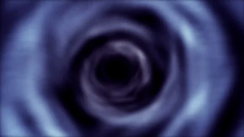 Time warp tunnel animated background stock footage Stock Footage