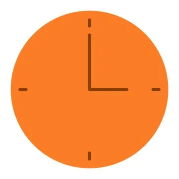 Time watch clock background icon or logo illustration Stock Illustration