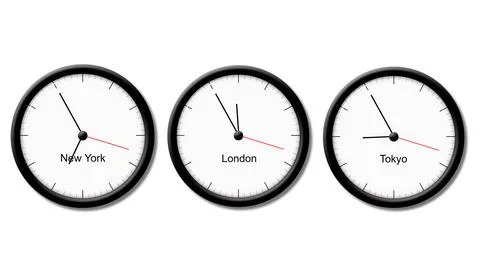 Time zone Stock Illustration
