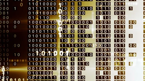 Timecode 0-1 on a glow background Video stock 40603428