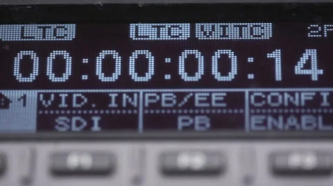Timecode Video stock 33596421