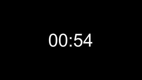 Timecode. Glitch effect. Digits on black background Real time. Timecode Stock Footage 155330195