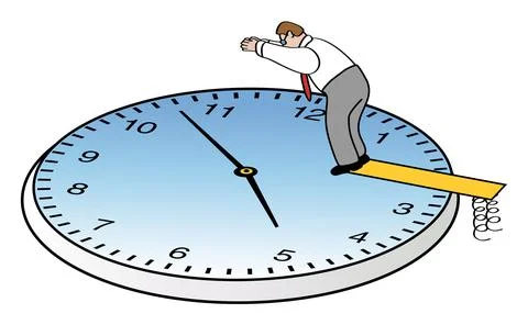 TimeDiver, illustration Stock Illustration