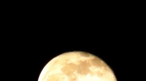 Timelape moon Stock Footage 37306915