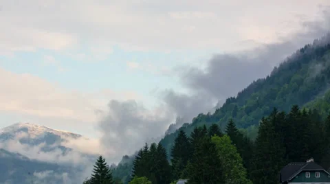 Timelaps in Austrian mountains, Аlps Stock Footage 39491172