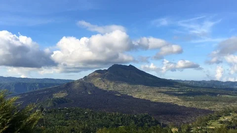 Timelaps Batur Stock Footage 111775609