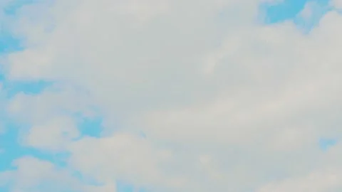 Timelaps of blue sky with clouds Видео 220038529
