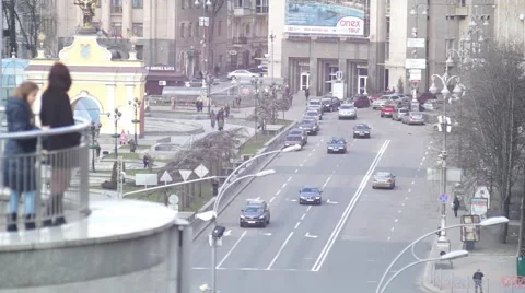 Timelaps City Traffic Stock Footage 49410254