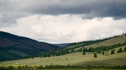 Timelaps with hills Stock Footage 117349565