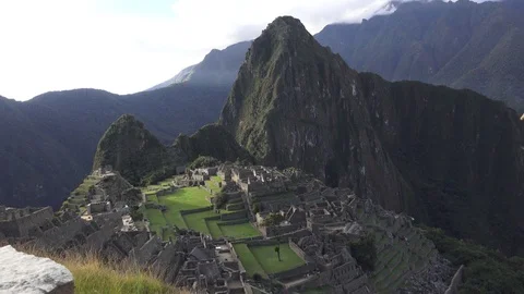 Timelaps Of Machu Picchu Video stock 118792141