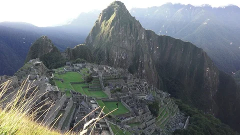 Timelaps Machu Picchu Peru Video stock 118790950