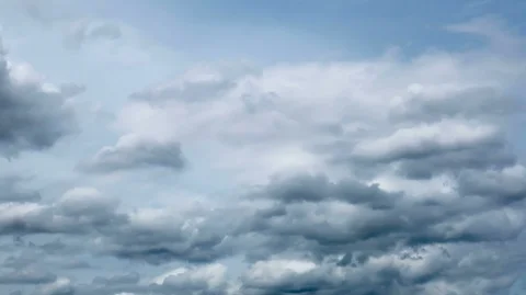 Timelaps Movement of white clouds Stock Footage 111787553