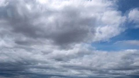 Timelaps Movement of white clouds Stock Footage 111824226