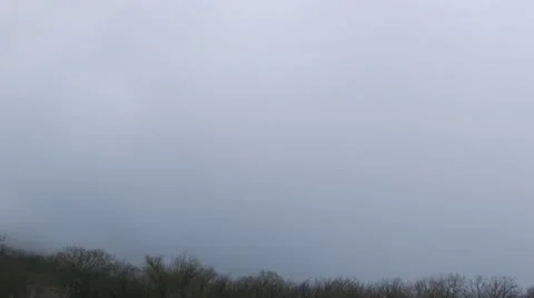 Timelaps of moving fog in mountains Stock Footage 11138328
