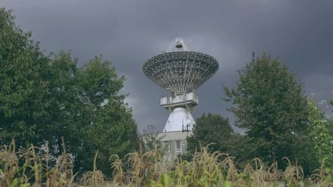 Timelaps of satellite array at the Center of the Space Communication through Stock Footage 82286017