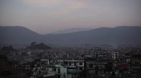TimeLaps shot in Nepal Video stock 64900148