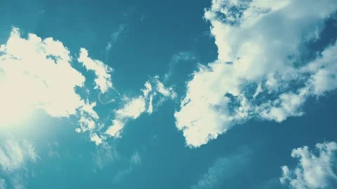 Timelaps Shot Of Sky Stock Footage 139447890