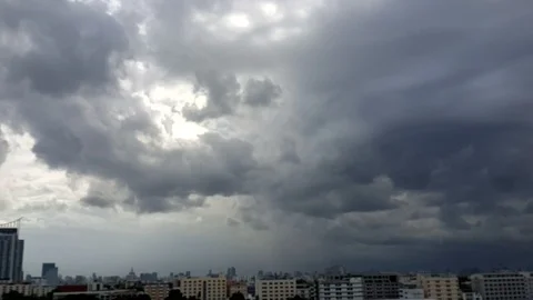 Timelaps sky and clouds Stock Footage 104205319