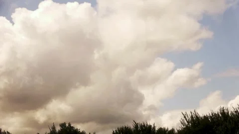 TimeLaps Wild clouds from the front.mp4 Video stock 249806394