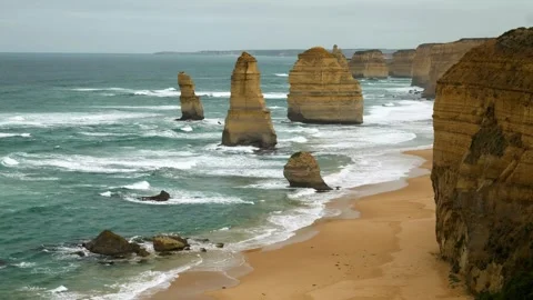 Timelapse of the 12 Apsotles Vídeos de archivo 274345417