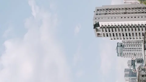 Timelapse 4k high rise new modern empty apartment buildings in Saburtalo di.. Stock-Footage 285756138
