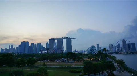 Timelapse 4K Singapore Stock Footage 46962619