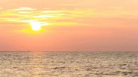 Timelapse 4k sunset Video stock 70630450