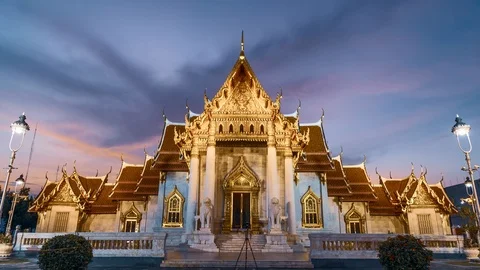 Timelapse 4k Wat BBenjamabophit Stock Footage 96121166