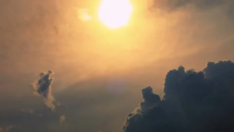 Timelapse for about Blue sky clouds Stock Footage 152510088