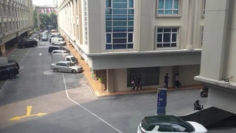 Timelapse from above building Stock-Footage 243154045