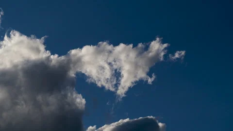 Timelapse of Abstract Clouds in Motion Stock Footage 317820096