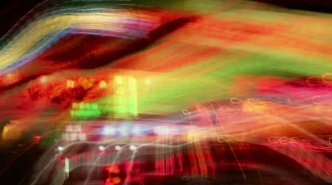 Timelapse abstract lights 스톡 동영상 11536935