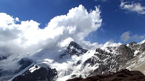 Timelapse Aconcagua Stock Footage 85512204